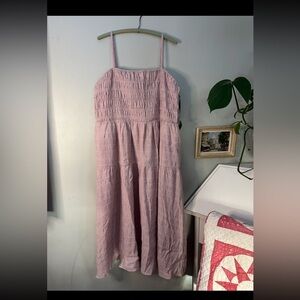 Target Blush Smocked Dress